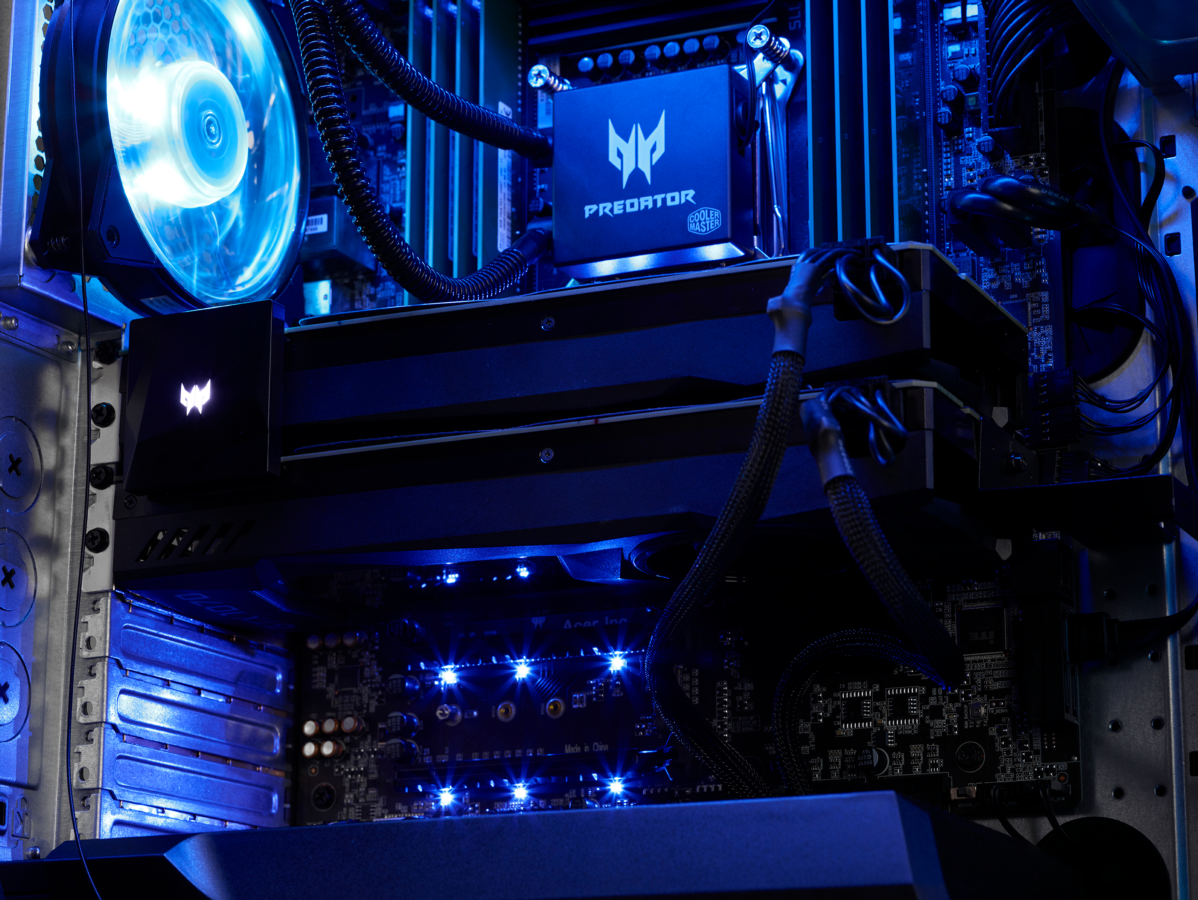 PC Gaming - Acer Predator Orion 9000, PO9-900, I7-7800X,16, 1TB+16OP, GTX108