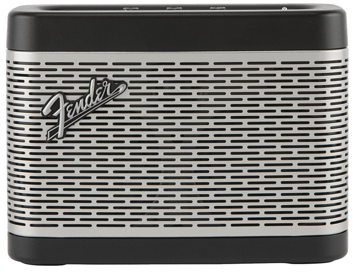 Altavoz inalámbrico - Fender Newport, 30W, Bluetooth, autonomía 12 horas, 1 ch, Negro, Plata