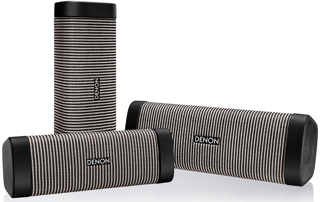 Altavoz inalámbrico - Denon Envaya Mini DSB-150BT, Bluetooth, 17W, Micrófono, Gris