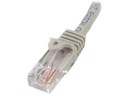 Cable - StarTech.com 45PAT10MGR Cable de Red de 10m Gris Cat5e Ethernet sin Enganche