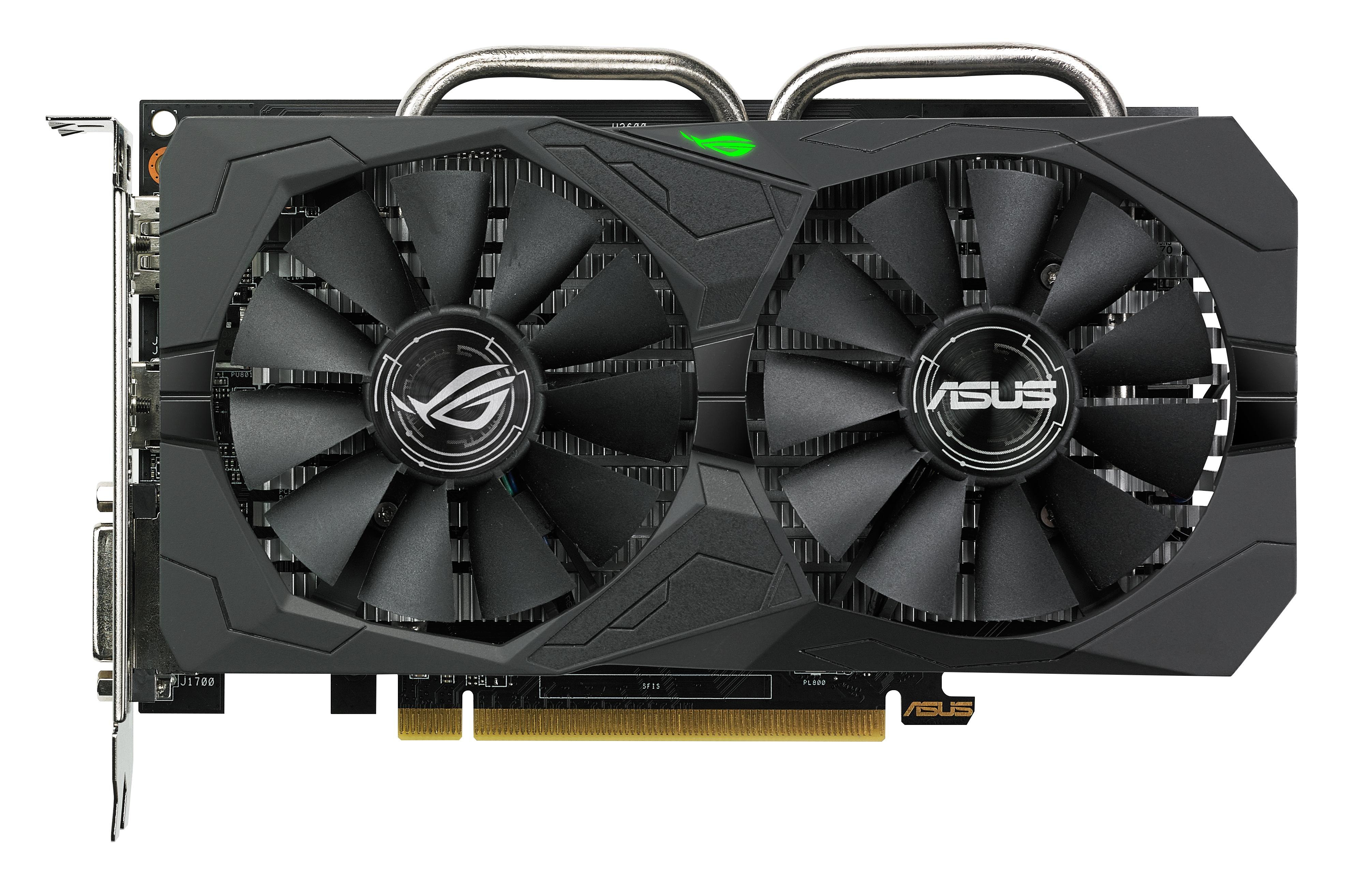 Tarjeta gráfica - ASUS ROG-STRIX-RX560-4G-GAMING, Radeon RX 560, 4GB, GDDR5