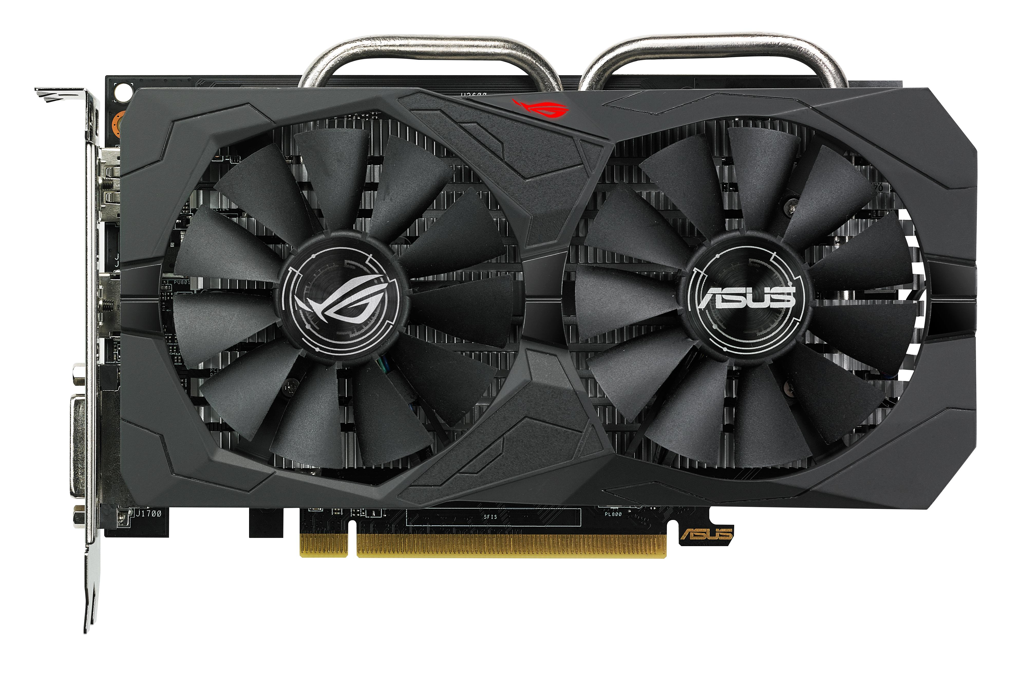 Tarjeta gráfica - ASUS ROG-STRIX-RX560-4G-GAMING, Radeon RX 560, 4GB, GDDR5