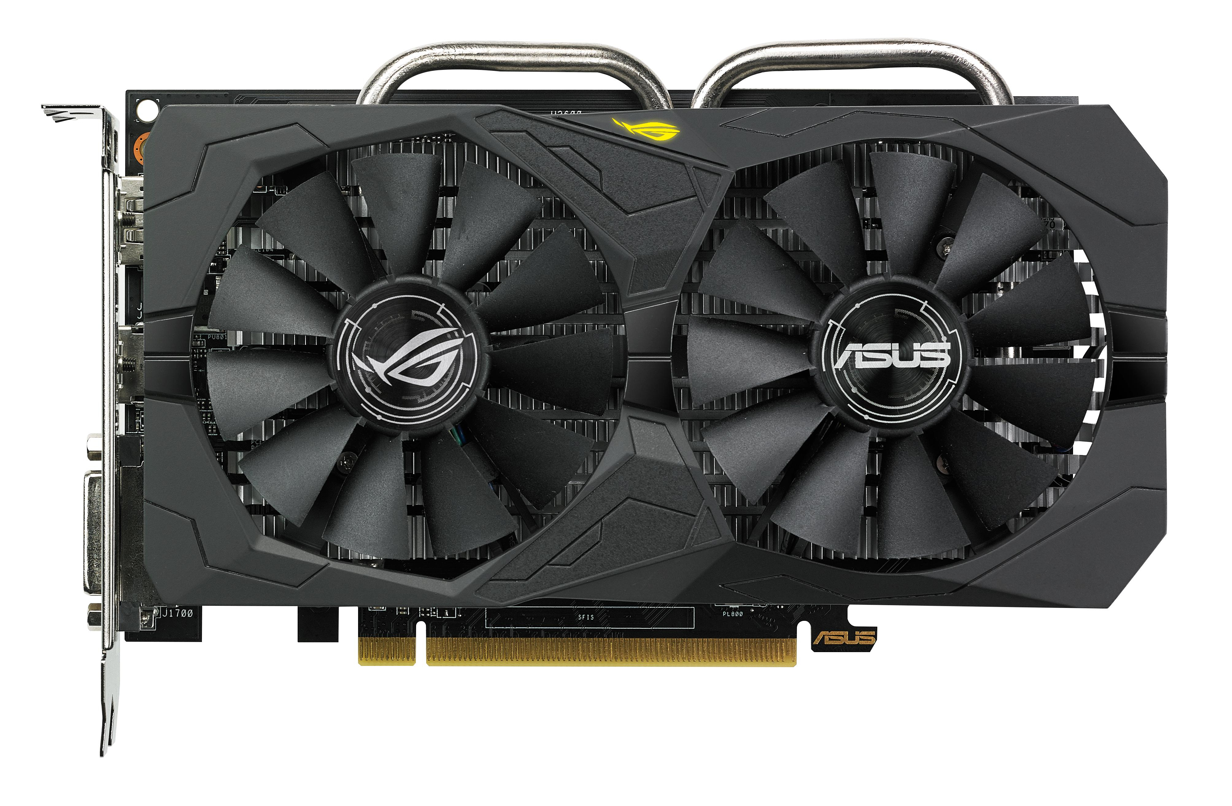 Tarjeta gráfica - ASUS ROG-STRIX-RX560-4G-GAMING, Radeon RX 560, 4GB, GDDR5