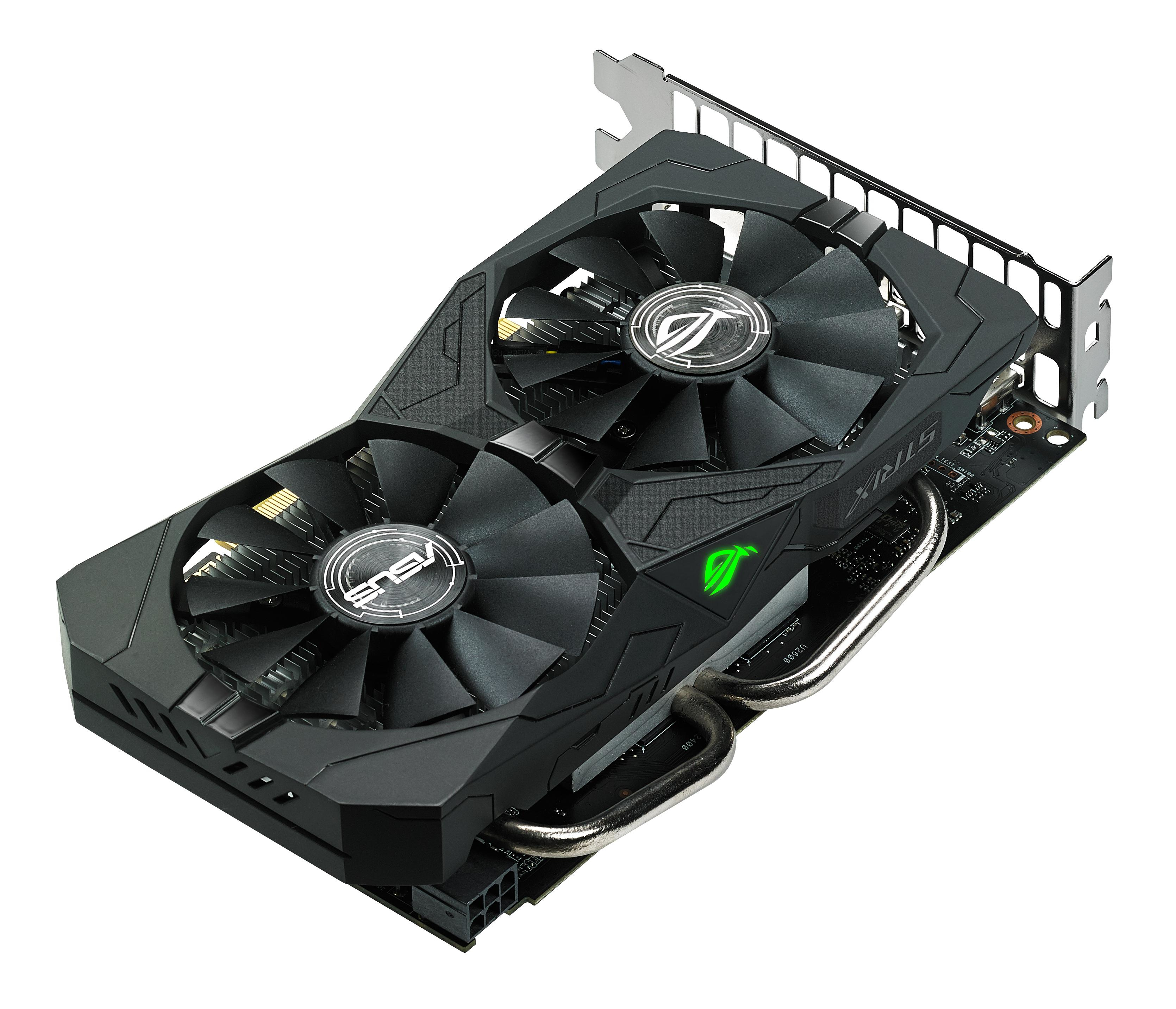 Tarjeta gráfica - ASUS ROG-STRIX-RX560-4G-GAMING, Radeon RX 560, 4GB, GDDR5
