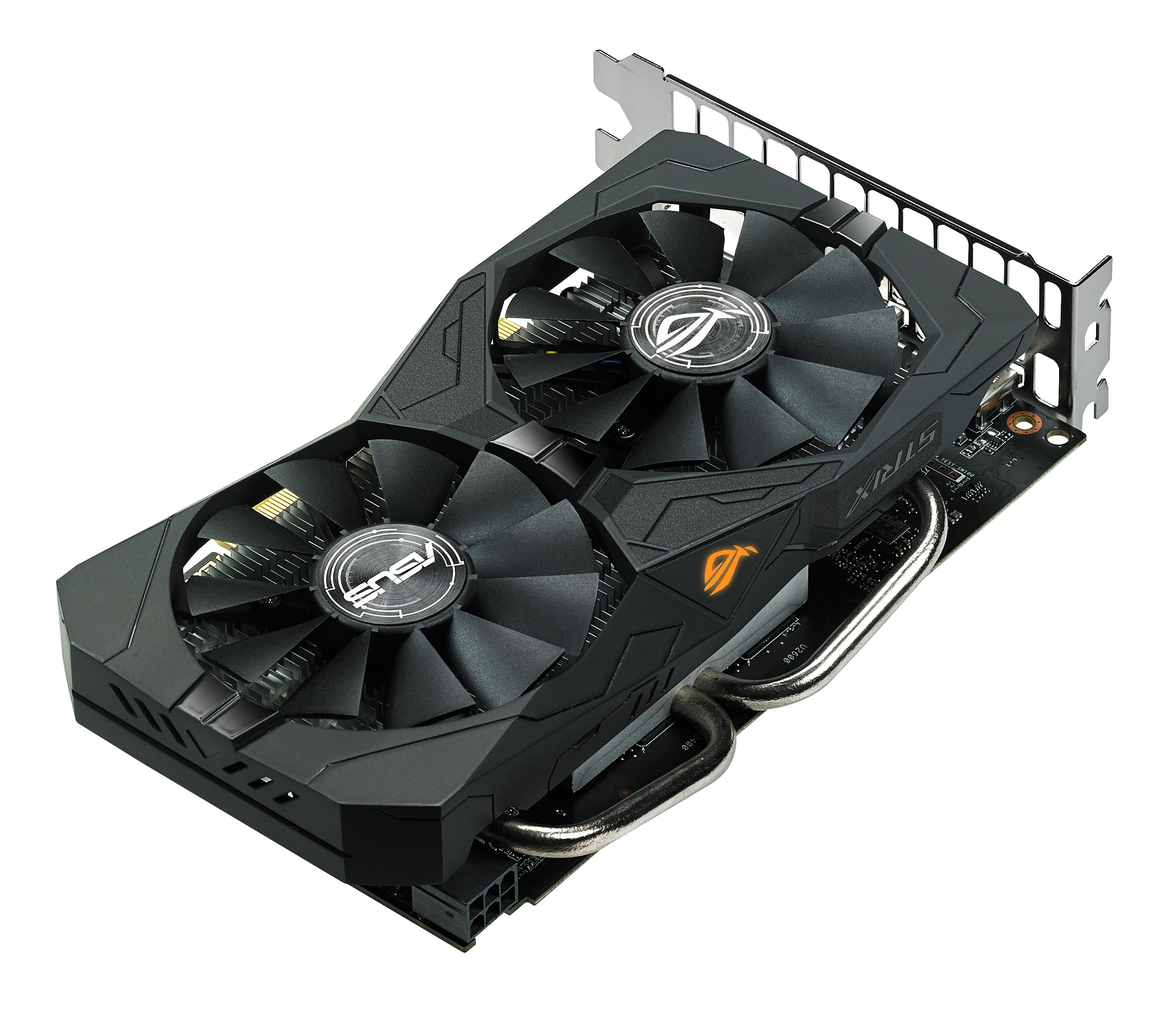Tarjeta gráfica - ASUS ROG-STRIX-RX560-4G-GAMING, Radeon RX 560, 4GB, GDDR5
