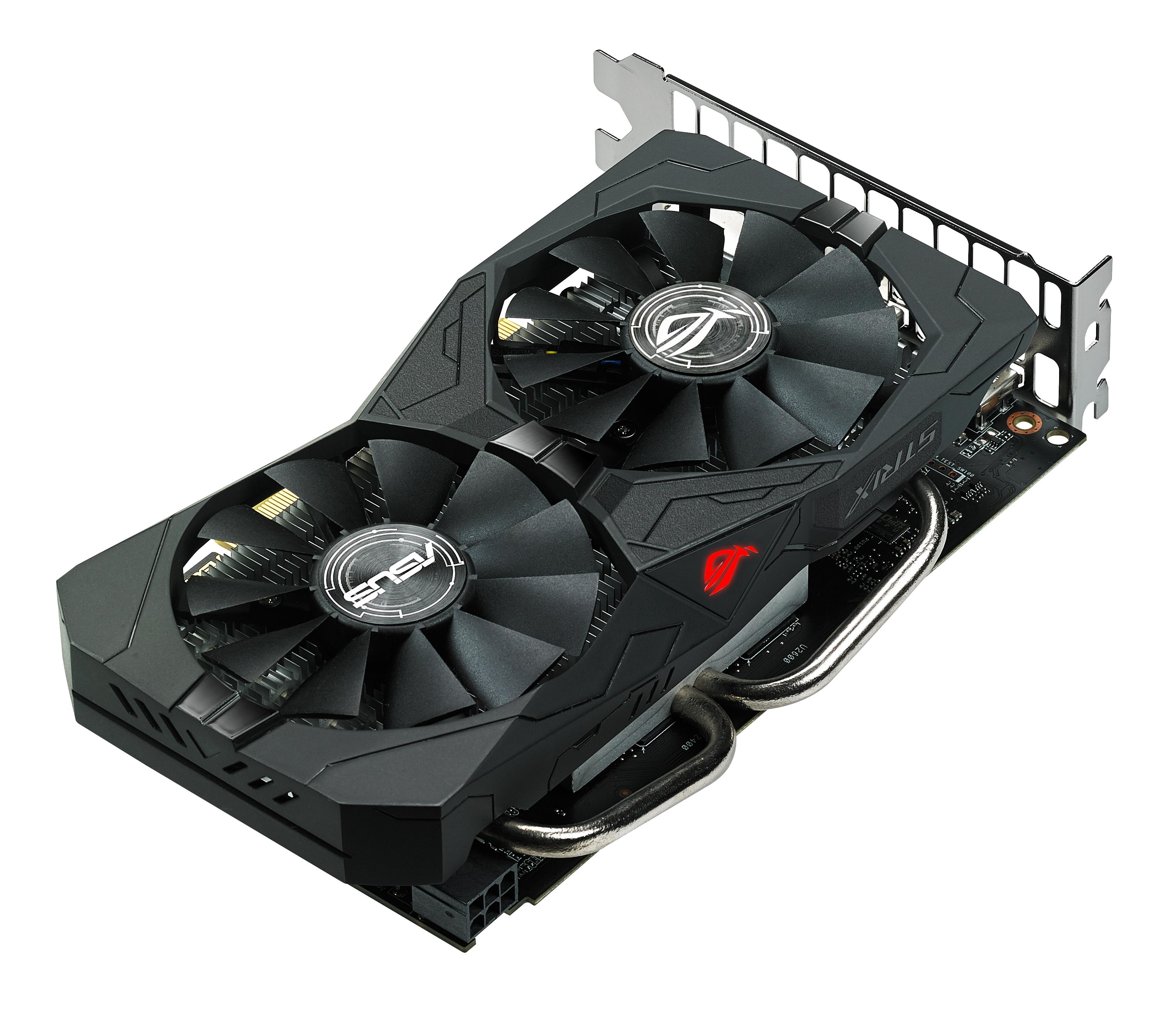 Tarjeta gráfica - ASUS ROG-STRIX-RX560-4G-GAMING, Radeon RX 560, 4GB, GDDR5