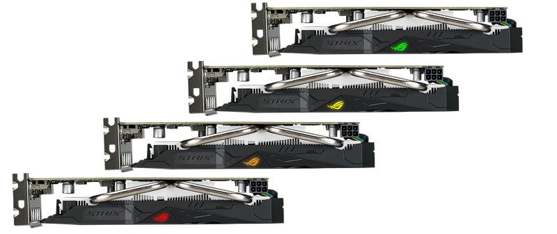 Tarjeta gráfica - ASUS ROG-STRIX-RX560-4G-GAMING, Radeon RX 560, 4GB, GDDR5