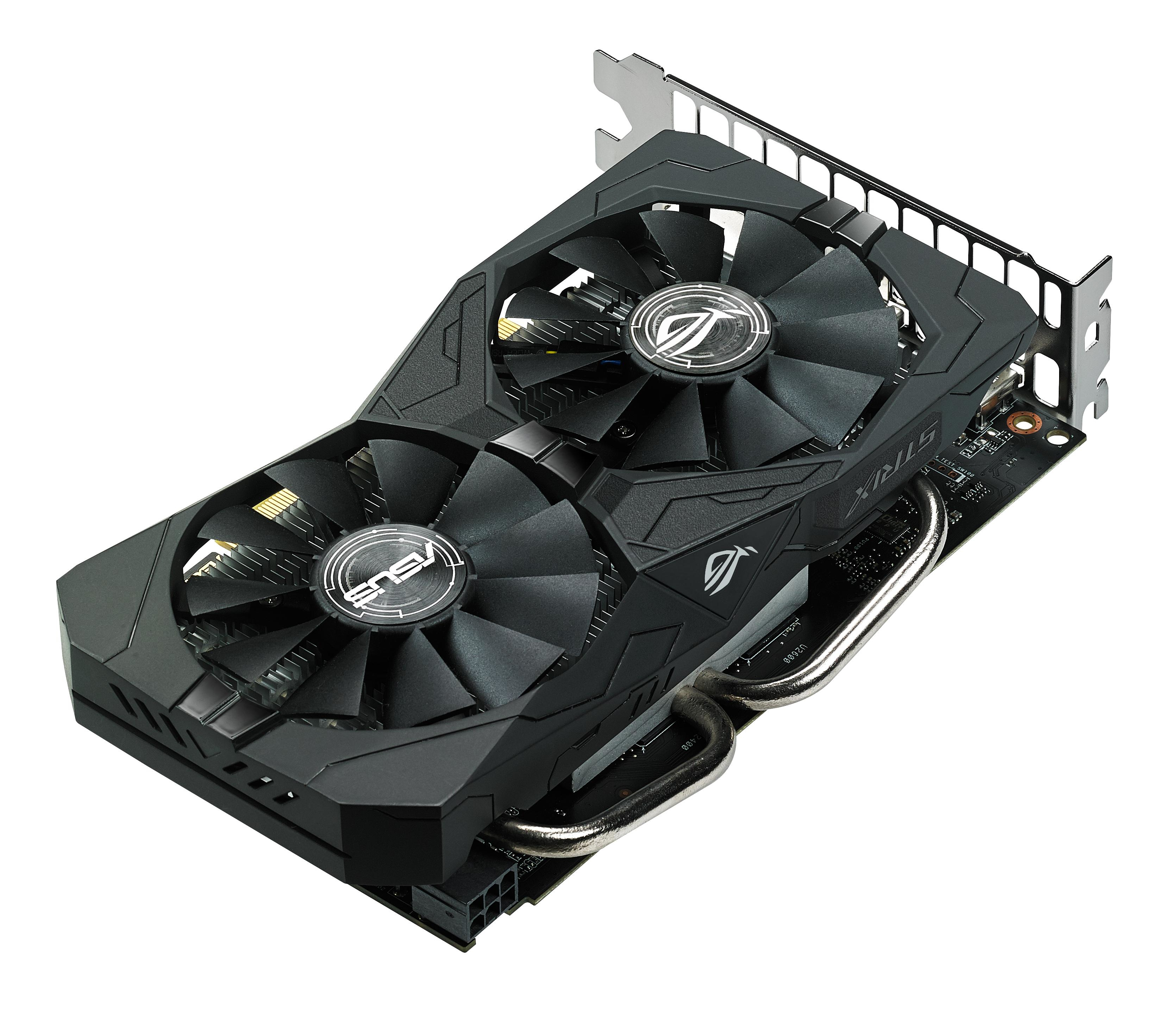 Tarjeta gráfica - ASUS ROG-STRIX-RX560-4G-GAMING, Radeon RX 560, 4GB, GDDR5
