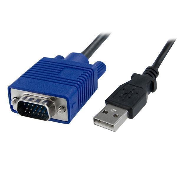 Adaptador Crash Cart - StarTech.com NOTECONS02 Consola Crash Cart KVM USB para Portátil