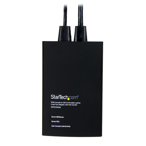 Adaptador Crash Cart - StarTech.com NOTECONS02 Consola Crash Cart KVM USB para Portátil