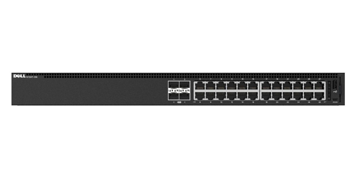 Switch - DELL N1124P-ON, Gestionado, L2, 24 Puertos