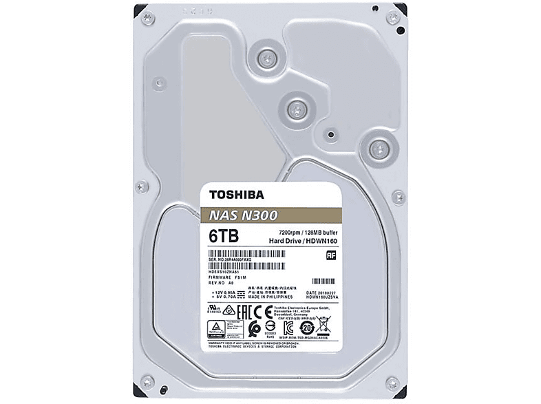 Disco duro de 6TB | Toshiba N300