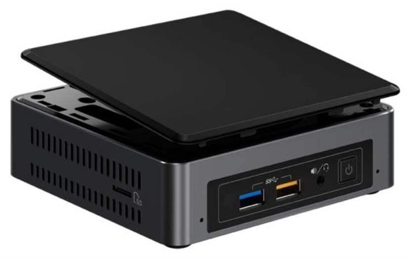 Mini PC - Intel NUC7i7BNKQ, Intel® Core i7-7567U, 16 GB RAM, 512 GB SSD, Windows 10