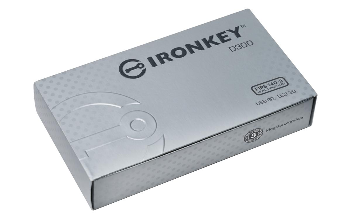 Pendrive de 16GB - IronKey IKD300, USB 3.0 (3.1 Gen 1), Tipo A