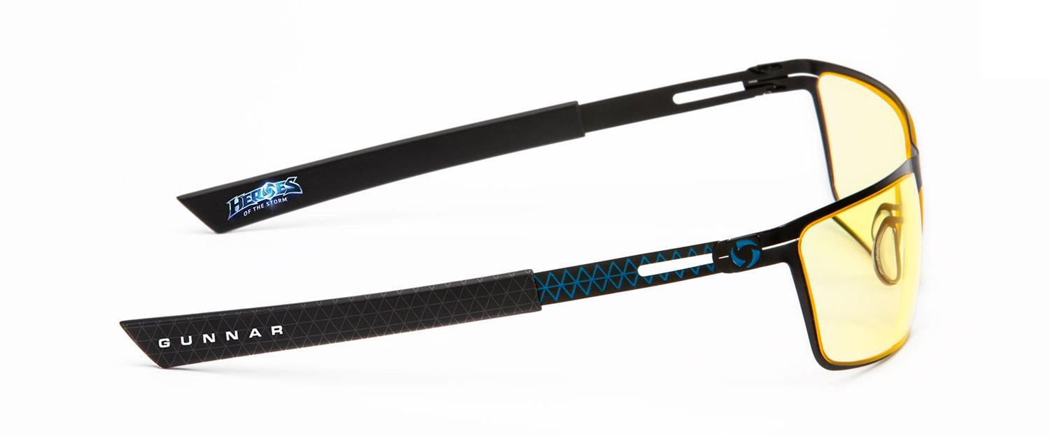 Gafas Gaming - Gunnar Optiks Heroes of the Storm Siege Ice, Ámbar