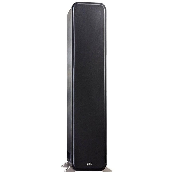 Torre de sonido estéreo - Polk Audio S-55, 200W, 2 vias, Negro