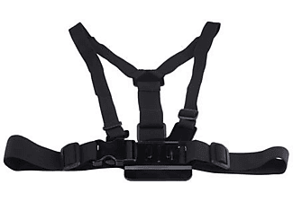 Accesorio cámara deportiva - NK AU3103-03, Arnés de pecho, Negro