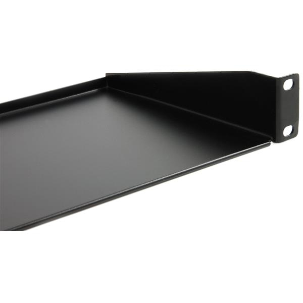 Estante para Rack - StarTech.com CABSHELF1U Estante 1U con rack y fondo de 7 pulgadas – 15 kg