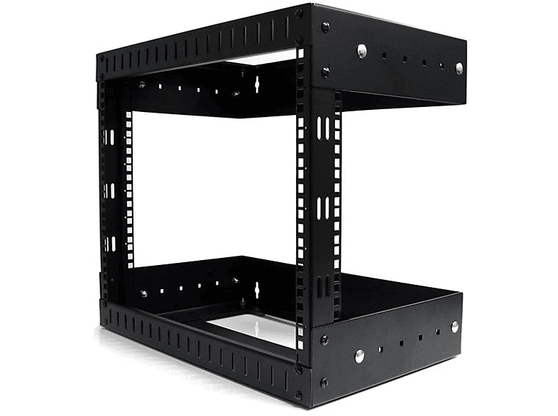 Rack | StarTech.com RK812WALLOA Estante Ajustable 8U de Marco Abierto para la pared