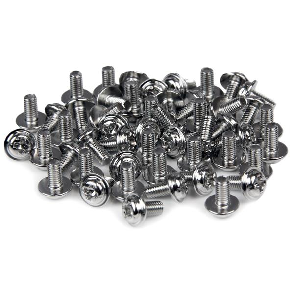 Tornillos para PC - StarTech.com SCREWM3 Caja de 50 Tornillos M3 x 1/4 pulgadas para PCs