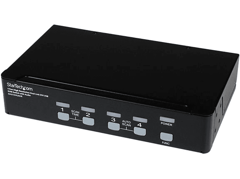 Switch KVM | StarTech.com SV431DVIUAHR Conmutador KVM 4 puertos DVI Doble Enlace USB Alta Resol.