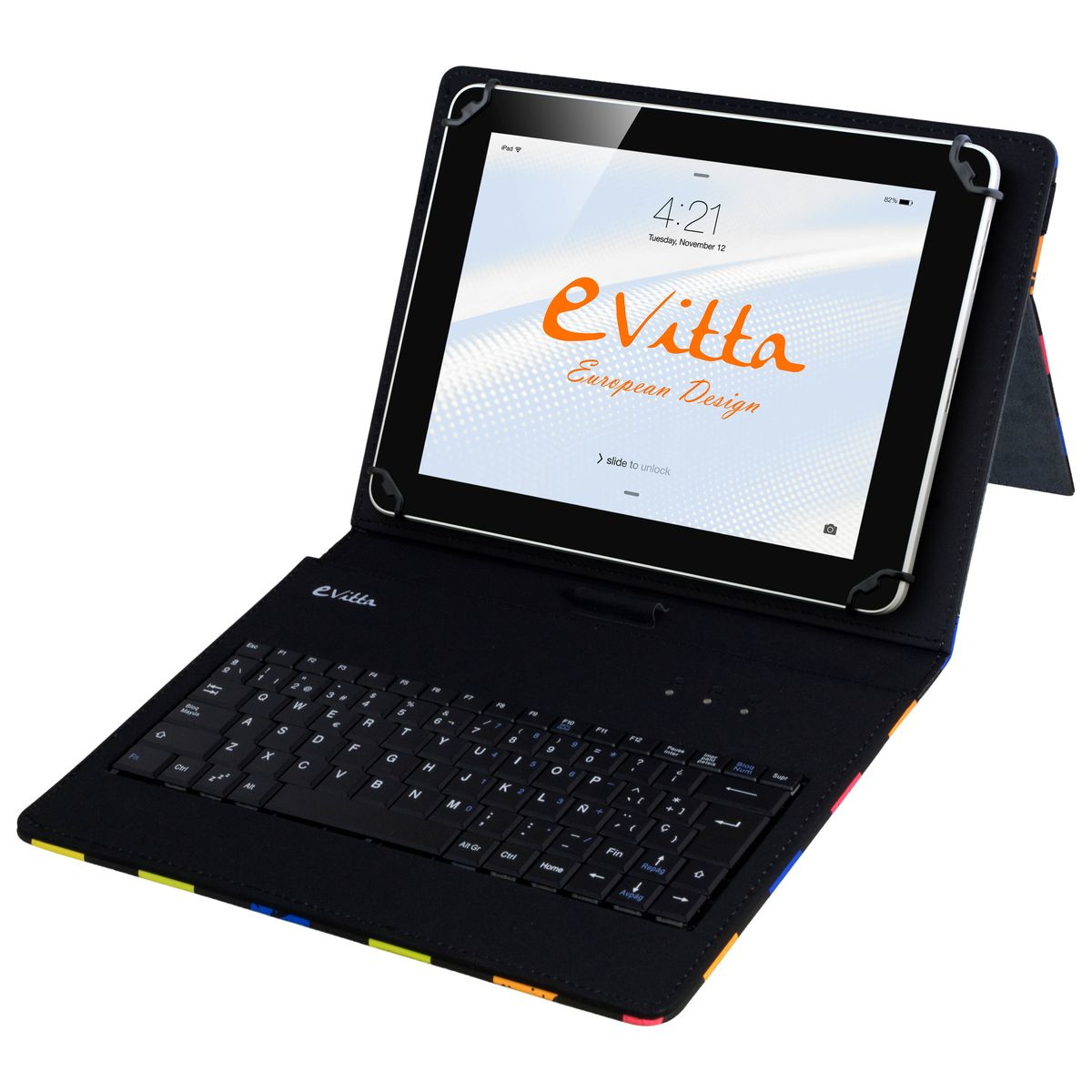 Funda con teclado e-Vitta EVUN000806 8" Folio Love funda para tablet