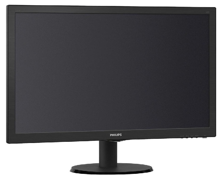 Monitor - Philips, 243V5LHSB, 23.6", Full HD, 1920 x 1080, HDMI / VGA / DVI, Negro