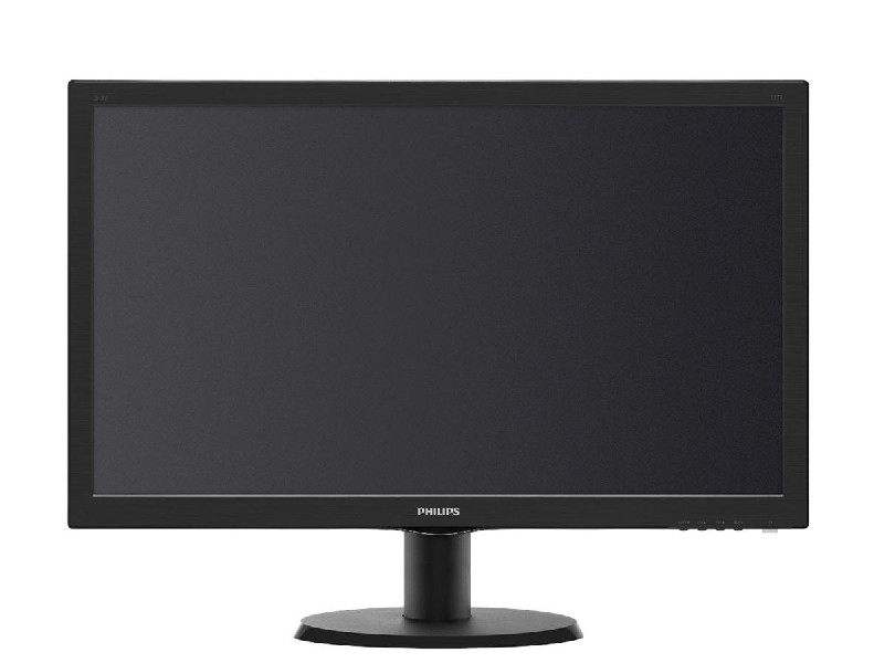 Monitor - Philips, 243V5LHSB, 23.6", Full HD, 1920 x 1080, HDMI / VGA / DVI, Negro