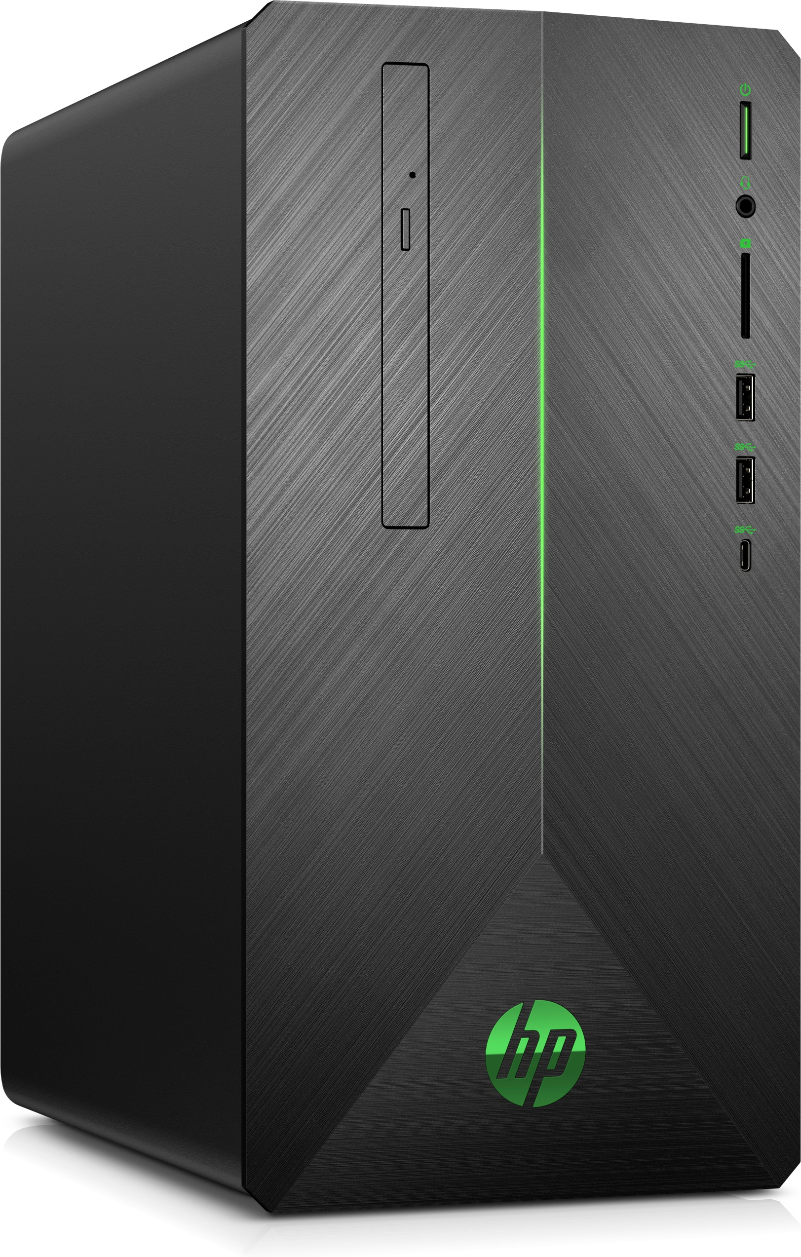 PC Gaming - HP Pavilion 690-0027ns, Intel® Core i5-8400, 8 GB RAM, 128 GB SSD + 1 TB HDD, GTX