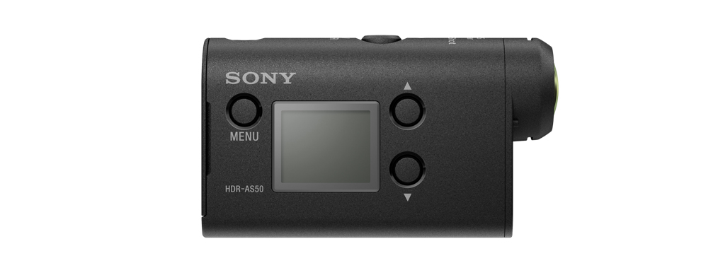 Cámara deportiva - Sony HDR-AS50B Action Cam Full HD, Sumergible 60 metros
