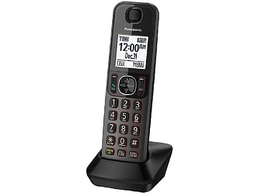 Teléfono - Panasonic KX-TGFA30EXM, Inalámbrico, Supletorio, Manos Libres, Teclas grandes, Bloqueo Llamada, ECO