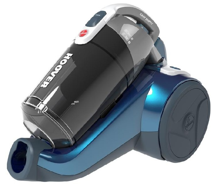 Aspirador sin bolsa - Hoover REACTIV RC60 PET, 450W, 2l, clase A++, ciclónico, filtro HEPA