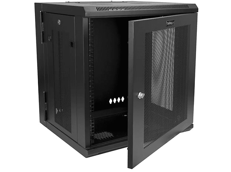 Rack | StarTech.com RK1224WALHM Rack Abisagrado de Pared 12U con 50,04cm de Profundidad