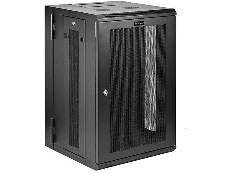 Rack | StarTech.com RK1820WALHM Rack Abisagrado de Pared 18U con 20 Pulgadas de Profundidad