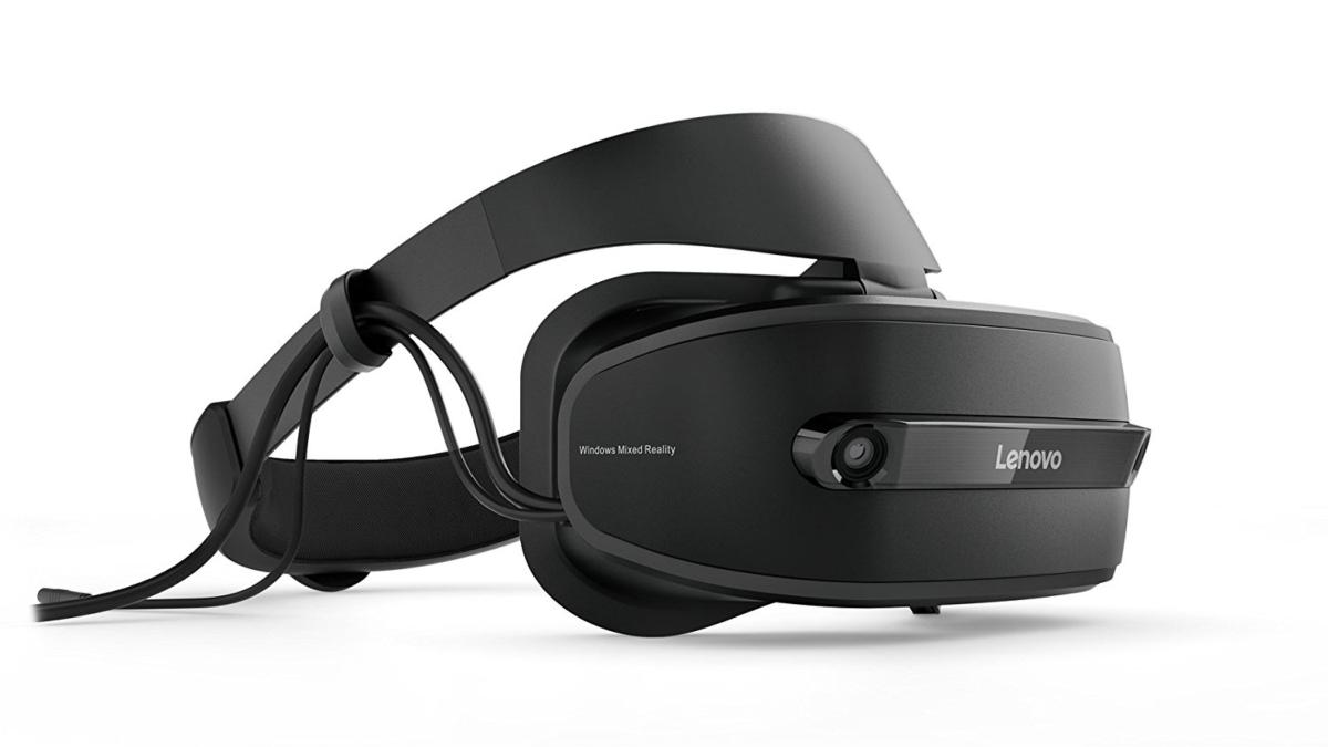 Gafas de realidad virtual - Lenovo Explorer, Mixed Reality, Motion Sensor Tracking, USB 3.0 +