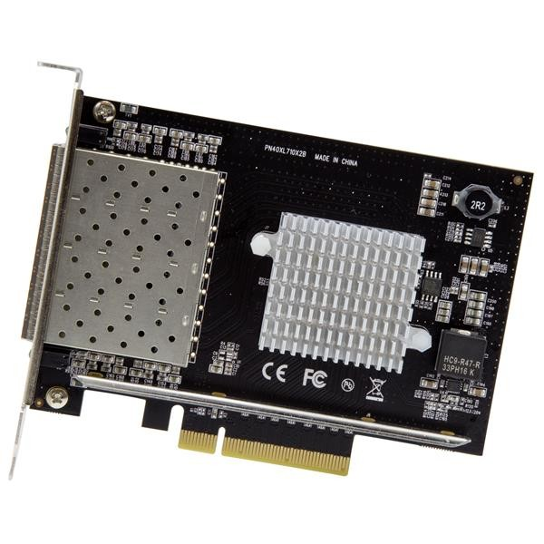Tarjeta de Red - StarTech.com PEX10GSFP4I Tarjeta de Red PCI Express 4 Puertos SFP+ Intel XL710