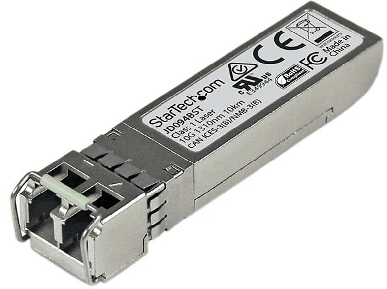 Transceptor SFP+ | StarTech.com JD094BST SFP+ 10Gb Compatible HP JD094B Monomodo DDM LC 10km