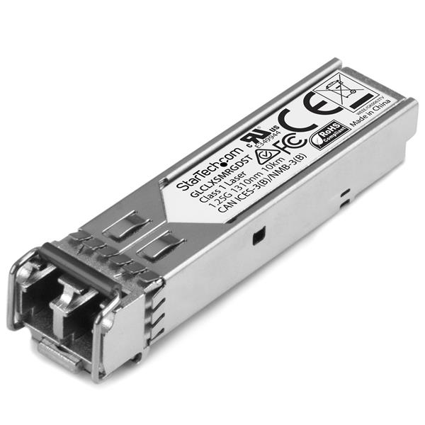 Transceptor SFP - StarTech.com GLCLXSMRGDST SFP 1000Base-LX LC Comp Cisco GLC-LX-SM-RGD Mono 10Km DD