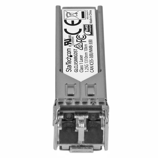 Transceptor SFP - StarTech.com GLCLXSMRGDST SFP 1000Base-LX LC Comp Cisco GLC-LX-SM-RGD Mono 10Km DD