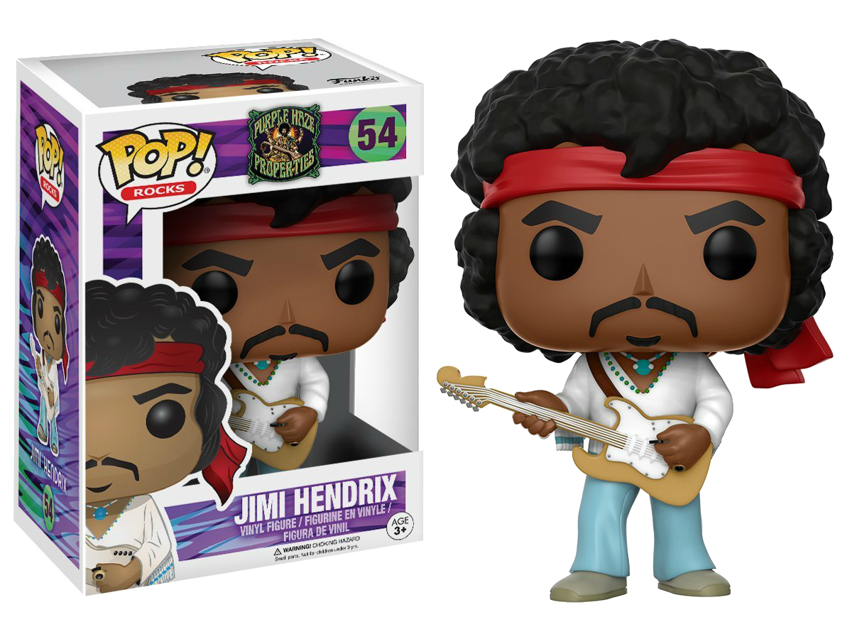 Figura Funko Pop! - Jimi Hendrix, Rocks