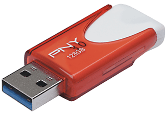 Pendrive de 128GB - PNY Attaché 4, USB 3.0 (3.1 Gen 1), Tipo A