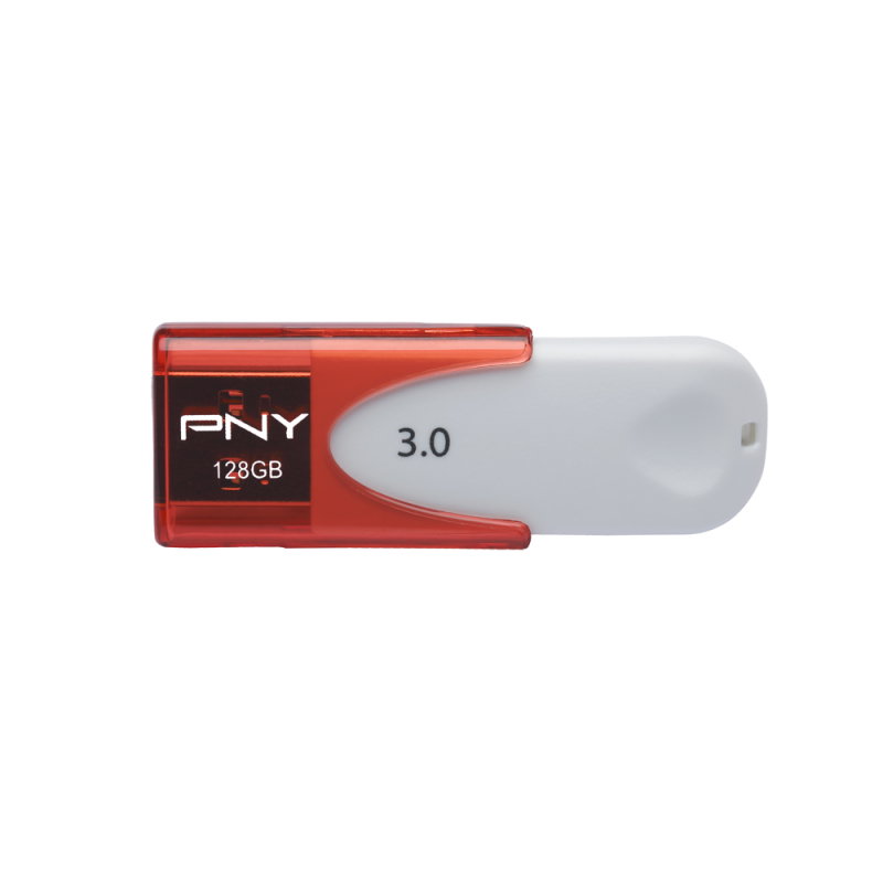 Pendrive de 128GB - PNY Attaché 4, USB 3.0 (3.1 Gen 1), Tipo A