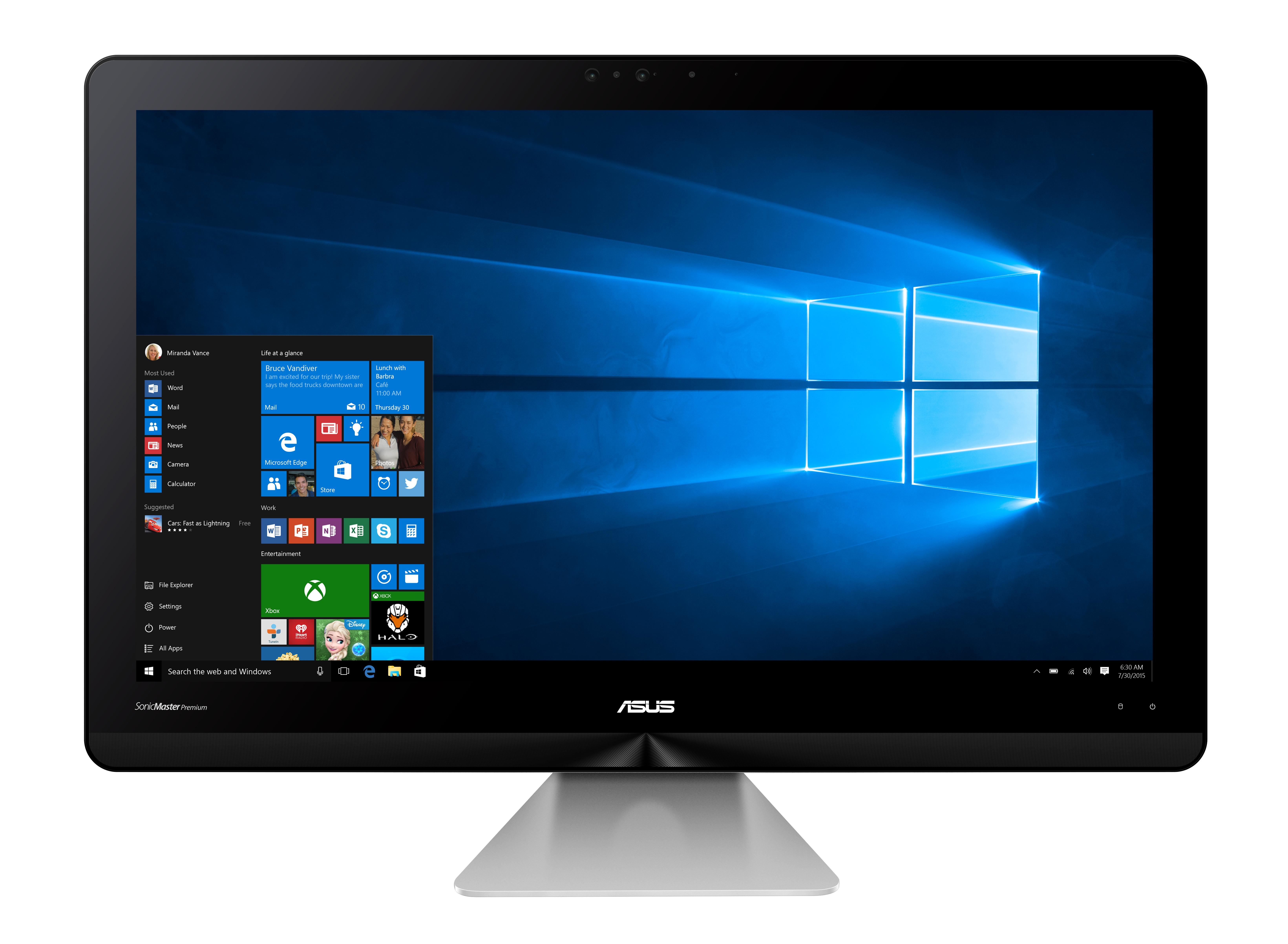All in One - ASUS Zen AiO ZN241IC GK-RA050T, 23.8", I5-7200U, 8GB, 1TB, GT950MX 2, W10