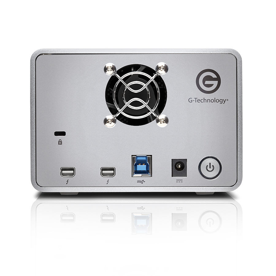 Disco duro externo de 16TB - G-Technology G-RAID, Thunderbolt 2