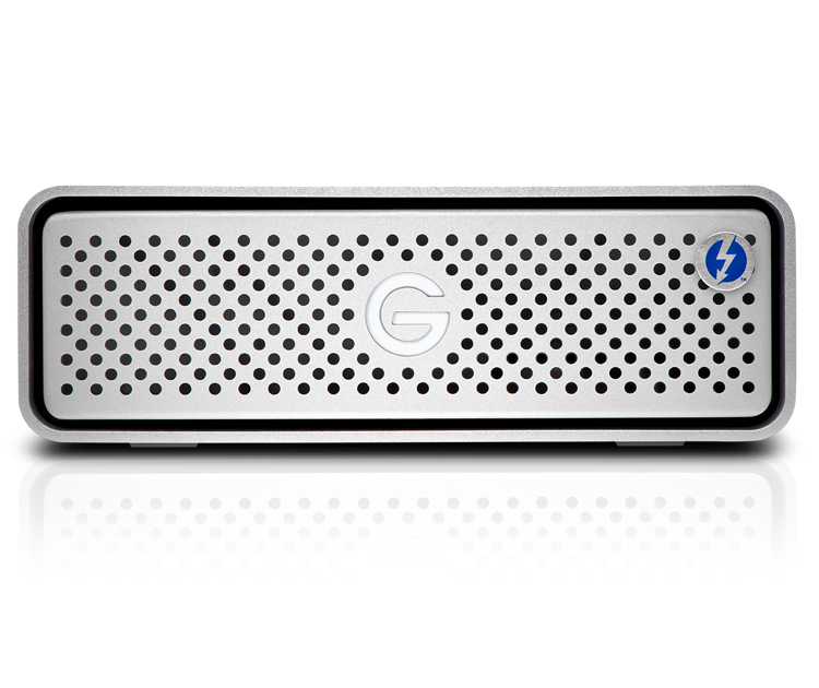 Disco duro externo de 6TB - G-Technology G-DRIVE, Thunderbolt 3