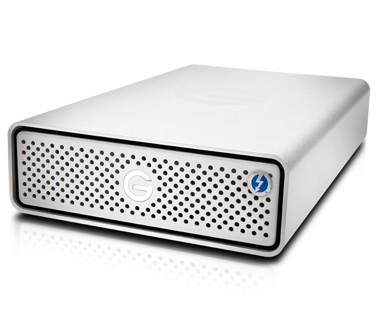 Disco duro externo de 6TB - G-Technology G-DRIVE, Thunderbolt 3
