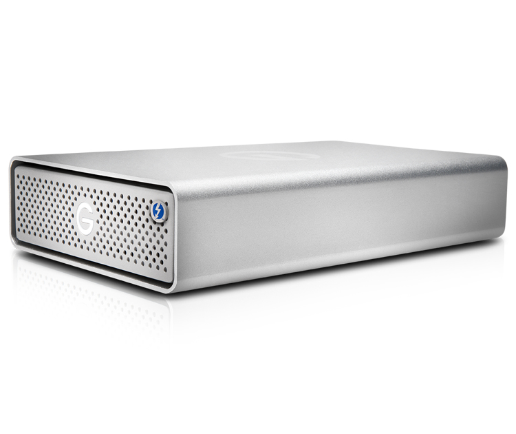 Disco duro externo de 6TB - G-Technology G-DRIVE, Thunderbolt 3