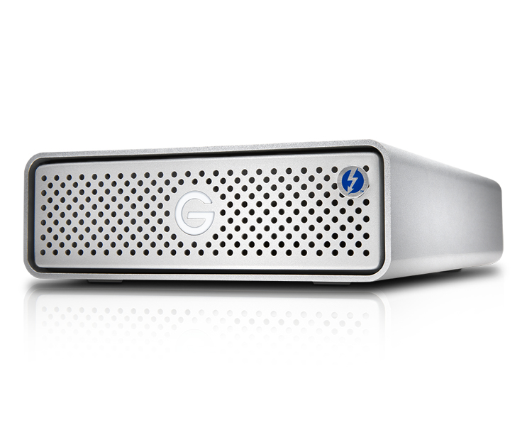 Disco duro externo de 6TB - G-Technology G-DRIVE, Thunderbolt 3