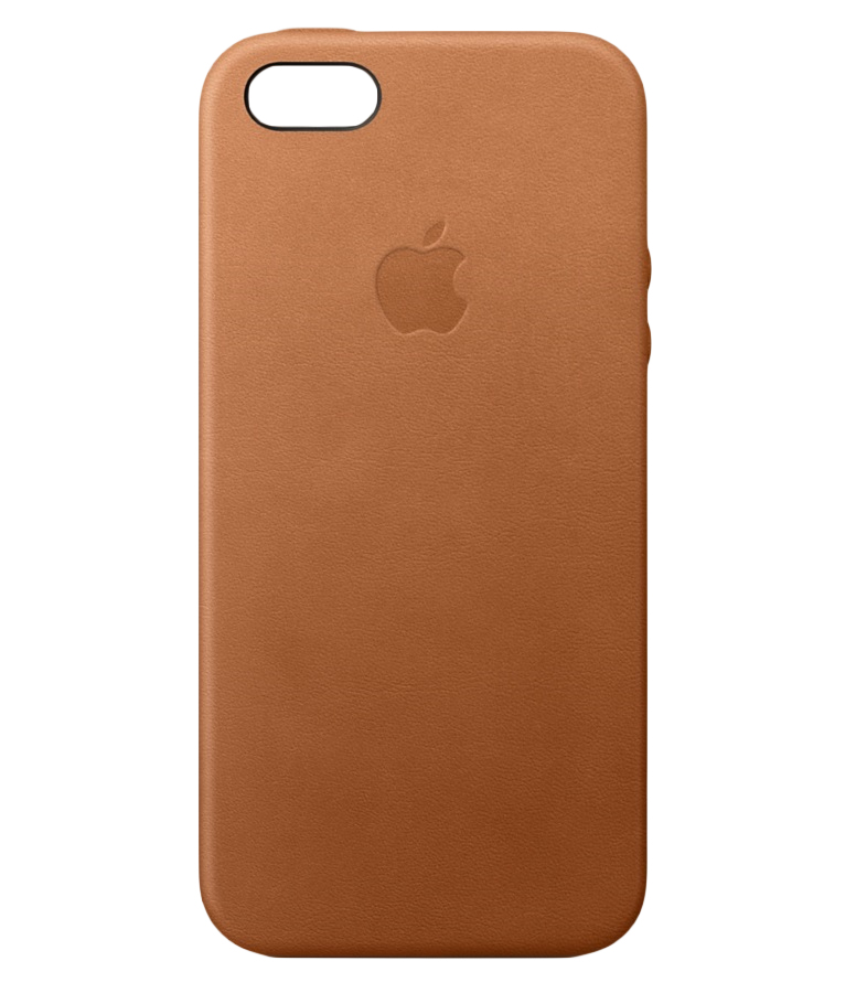 Carcasa para iPhone 5/5S/SE - Apple MNYW2ZM/A, 4", Marrón