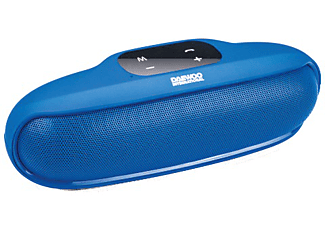 Altavoz inalámbrico - Daewoo DBT-04, Bluetooth, Radio FM, Manos libres, Azul